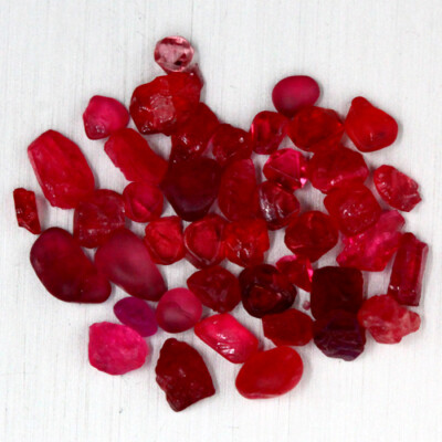 5.085 CT SUPERB EARTH MINED PIGEON RED NATURAL UNHEATED BURM MOGOK SPINEL ROUGH