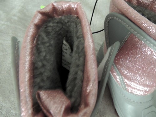 Nuevas botas de nieve iluminadas rosas marca miembro niñas con etiquetas talla 9/10 - Imagen 3 de 9