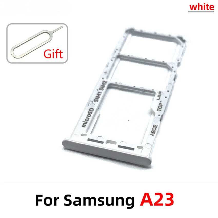 Adattatore vassoio scheda SD doppio slot scheda SIM perno rimozione per Samsung A72/A23/A53 5G - Immagine 2 di 4