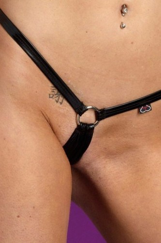 Dear-lover 7609 Micro Tanga mit Ring vorne und hinten - Picture 4 of 5
