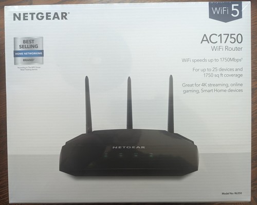 Netgear AC1750 Smart WiFi Router - 802.11 AC Dual Band Gigabit - Czarny Nowy - Zdjęcie 2 z 5
