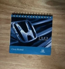 OEM HONDA 2009 CIVIC HYBRID OWNERS QUICK START GUIDE SUPPLEMENT