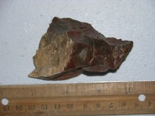 Hand axe early man paleolithic acheulean chopper blade tool Africa 3.25 inch X51