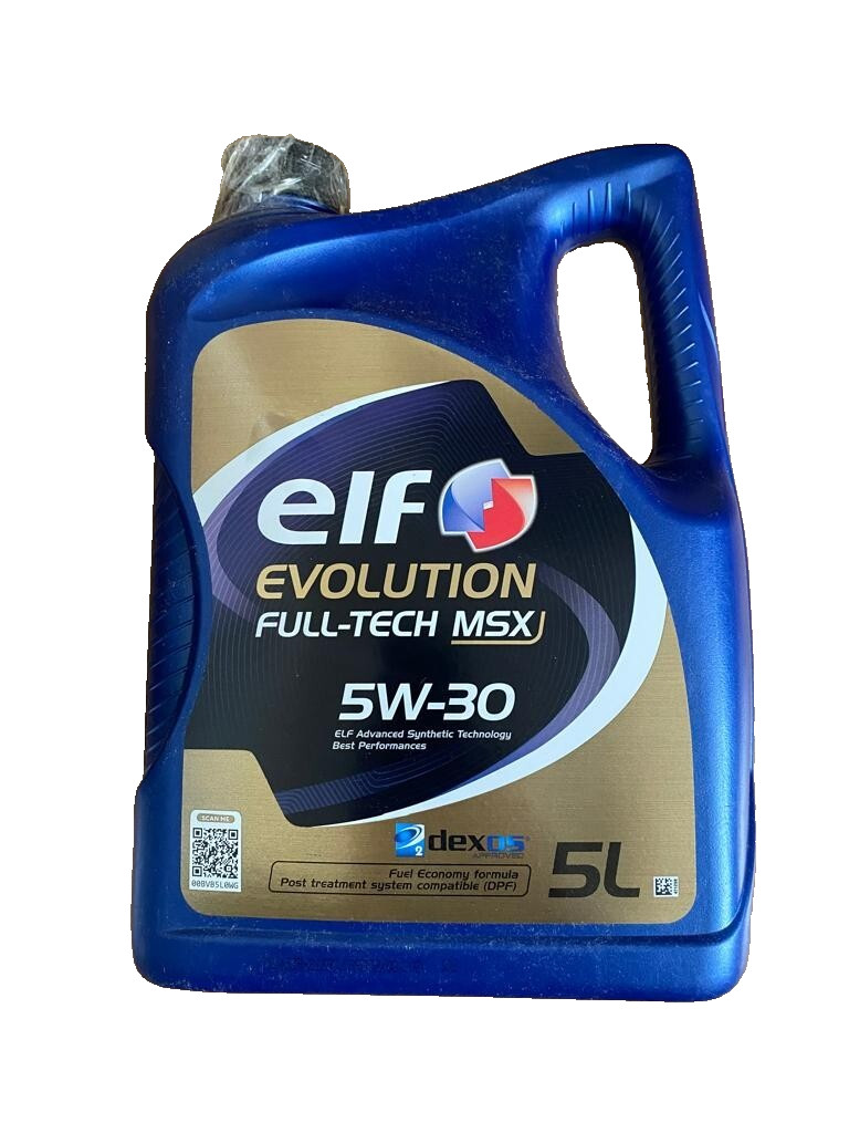 Huile moteur ELF Evolution Fulltech MSX 5W30 5L contre l'usure mécanique et l'encrassement moteur
