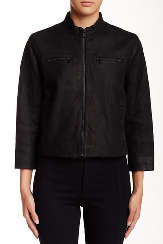 T TAHARI Women Jacket Coat Solid Black 