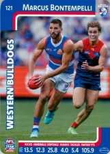 2025 Western Bulldogs AFL TeamCoach Card - Marcus Bontempelli