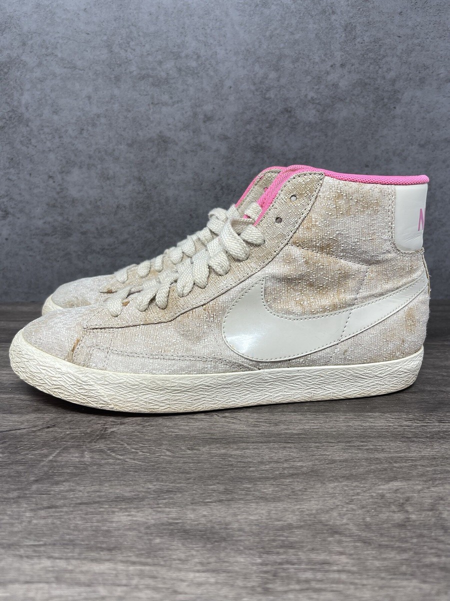 nike blazer mid rose gold