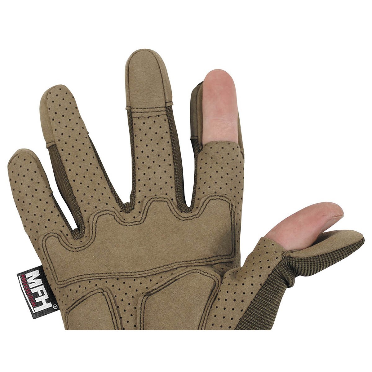 Thumbnail - Tactical Outdoor Handschuhe, "action", Coyote Tan Handschuhe Hobby