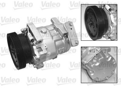 VALEO 699414 Kompressor, Klimaanlage für DACIA,LADA,RENAULT