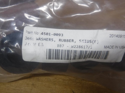 NOS SnowMobile Rubber Washers Skids 4pk For Moose OE# 4501-0093 Made In USA !!! - Picture 13 of 20