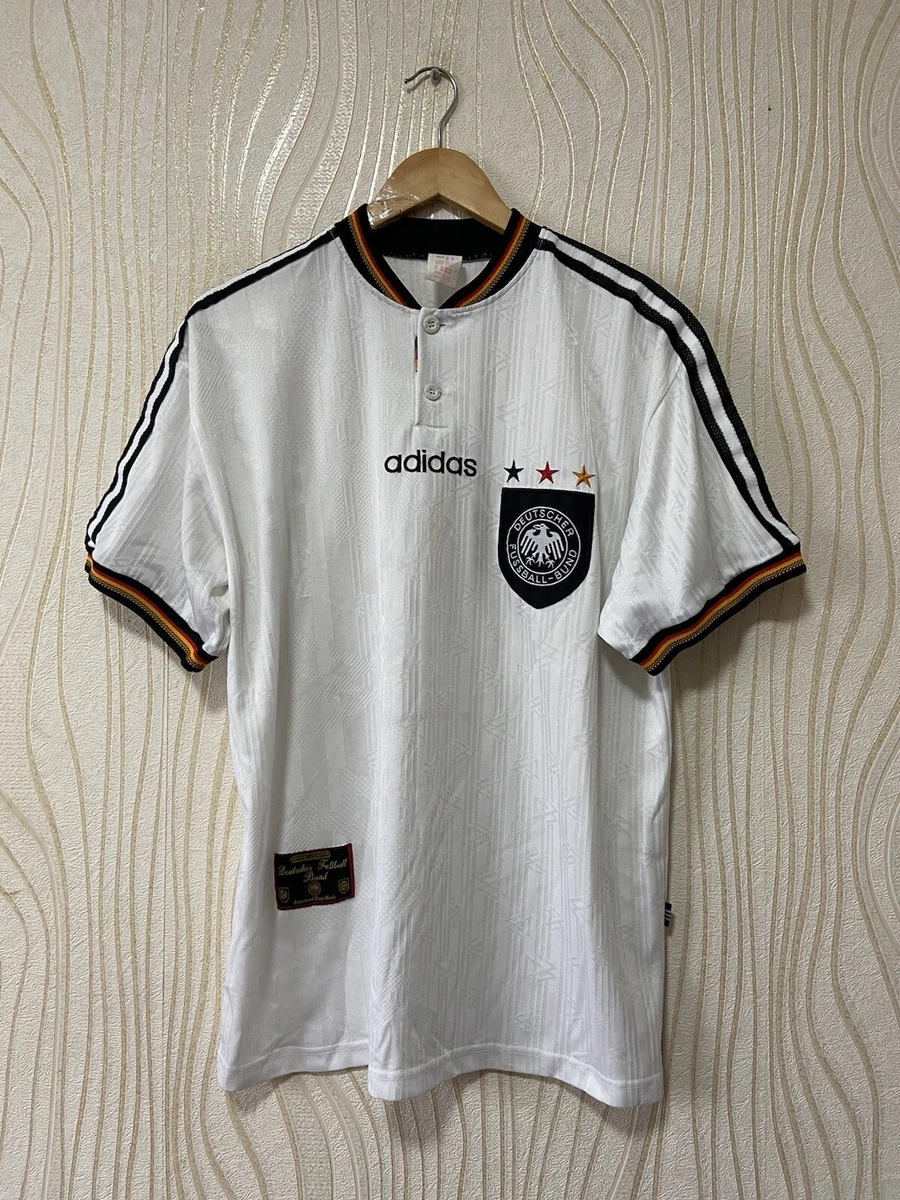 GERMANY 1996/1998 HOME FOOTBALL SHIRT JERSEY ADIDAS SIZE S ADULT