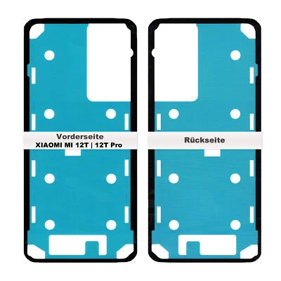 IS-TECK Xiaomi 12T Pro Akkudeckel Klebefolie Kleber Backcover Rahmen Adhesive Glue