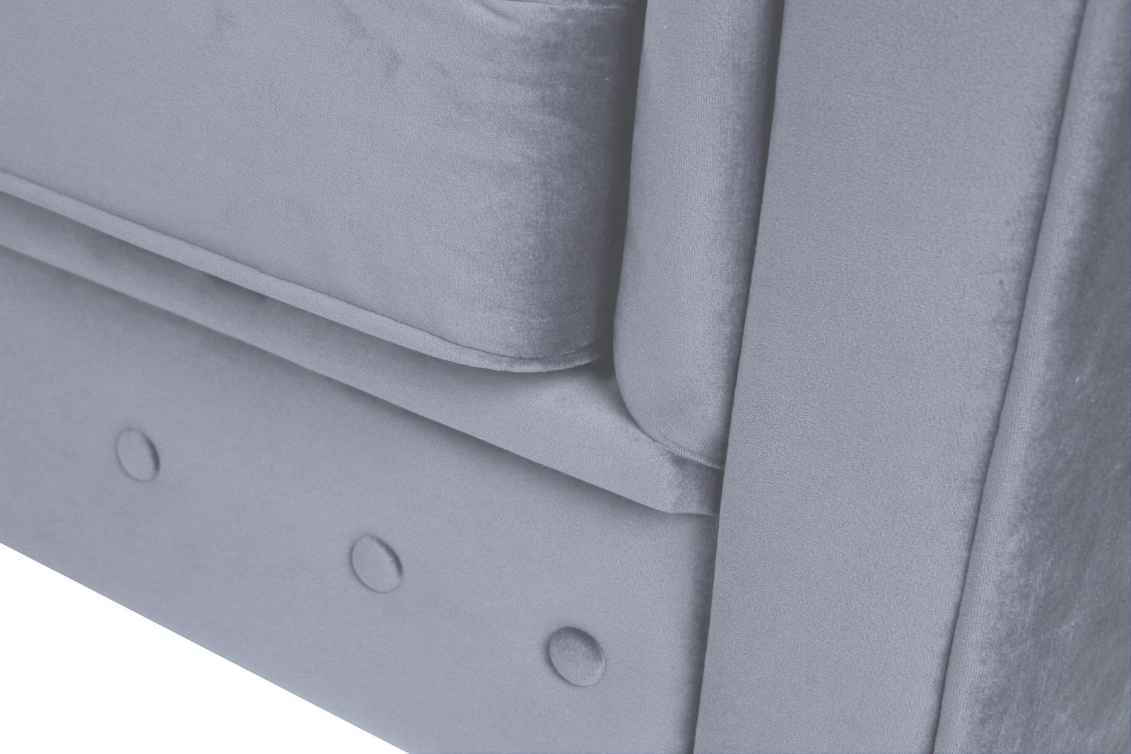 Chesterfield Style Sofa Windsor Grey Plush French Velvet Corner Sofa eBay