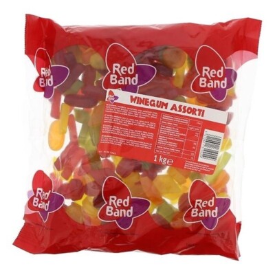 Red Band Winegum Assorti (1000 Gr.)