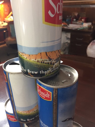 Vintage Schmidt Beer Cans, Images by LES KOUBA. , - Picture 12 of 12