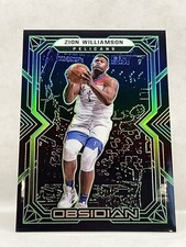2021-22 Panini Obsidian ZION WILLIAMSON #/25 Green Electric Etch (25/25) 🔥
