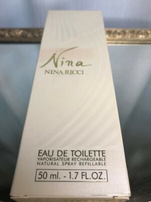 Nina (1987) Nina Ricci edt 50 ml. Rare, vintage 1990. New. | eBay
