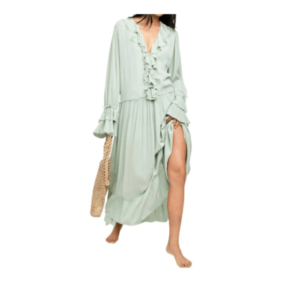 free people sweet darlin maxi dress Free People | Dresses | Nwt Free People Sweet Darlin Flowy Maxi Dress Ivory  Boho Ruffle Bell Sleeve M