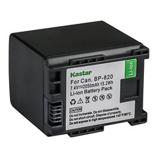 Kastar BP-820 Battery for Canon VIXIA HF G30, G40, XA20, XA25, XA35 Camcorders
