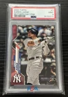 2020 Topps Aaron Judge 44/50 Mother's Day Pink psa 9 mint 7 yankees