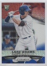 2015 Panini Prizm Red White & Blue Mojo Prizm Lane Adams #193 0t2
