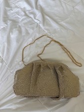 sequin gold clutch evening