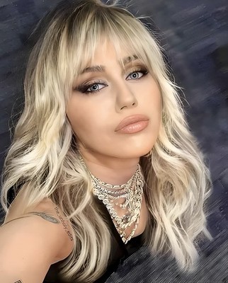  Miley Cyrus  World Famous Artist Sexy Female Performer 8X10 Glossy  STUNNING  