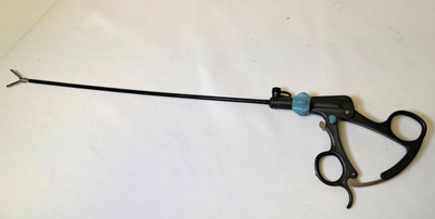 R. Wolf 8393.0002 8393.2937 Double Action Atraumatic Grasper w/ Ratchet Handle