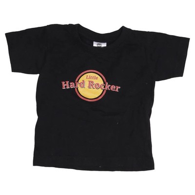 Hard Rock Cafe, T-shirt, Größe: 92, Schwarz, Baumwolle, Print #qg4