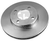 2X Febi Bilstein Bremsscheibe 08554 FüR Audi 100 80 90 C2 C3 B3 893 894 8A2 445
