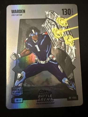 Bo Jackson Battle Arena 2026 1st Edition Silver Foil Warden Rookie Cam Ward