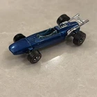 VINTAGE 1969 HOT WHEELS REDLINE INDY EAGLE  HONG KONG BLUE