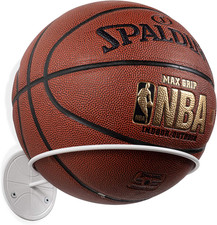 Sporta Wall Mount Ball Storage, Ball Holder Organization and Storage Rack for Ba