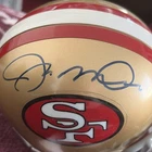 Joe Montana Signed San Francisco 49ers Minihelmet Montana Hologram