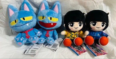 Anon-chan's Electric Wave Ano-chan & Cat Sasaki Plush Doll Set 4 SEGA 2024 New