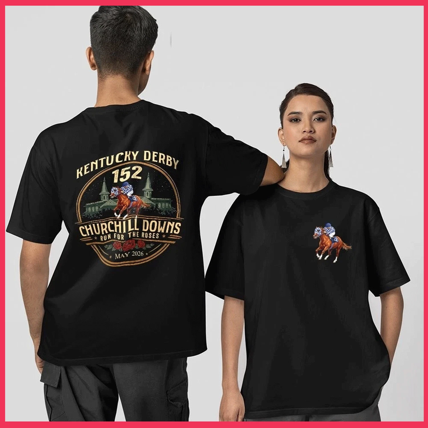 Kentucky DerbyDerby 2026 Two-Sided T-Shirt