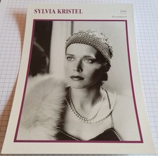 Schauspielerin SYLVIA KRISTEL | Film-Star-Foto / Sammelbild-Karte #n678