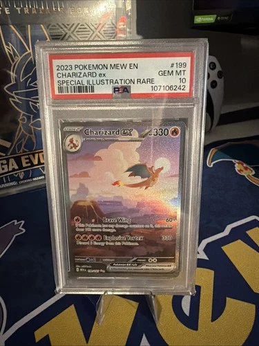 2023 Pokemon Mew En Charizard Ex Special Illustration Rare GEM MT PSA 10 🔥