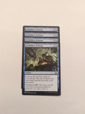 (4) Forbidden Alchemy *PLAYSET* Modern Masters 2017 Regular NM MTG