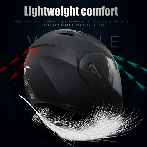 DOT Bluetooth Modular Motorcycle Helmet,Flip Up Full Face Integrated Helmet A04 - Foto 5 di 9