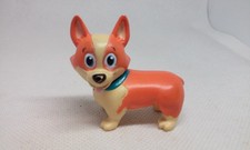 Fisher Price Mike The Knights Yappy Puppy 1 3/4' Corgi Dog figure Mattel 2012
