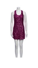 ALICE & OLIVIA Pink Sequin Mini Dress Size XS