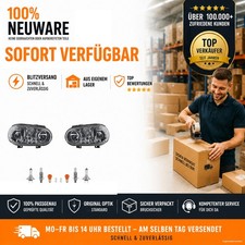 Scheinwerfer Set passend für VW Golf IV 4 1J1 mit Leuchtmitteln Links & Rechts