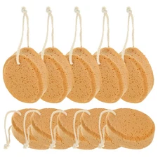 10 Pcs Body Cleansing for Shower and Bath Exfoliating Sponge Toddler Bathing