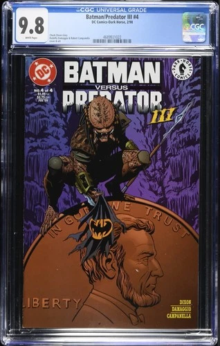 Batman/Predator III #4 (2/98) Graded CGC 9.8