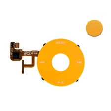 iPod Classic Yellow Click Wheel / Center Button Flex Apple 5th 5.5 Gen Video 5