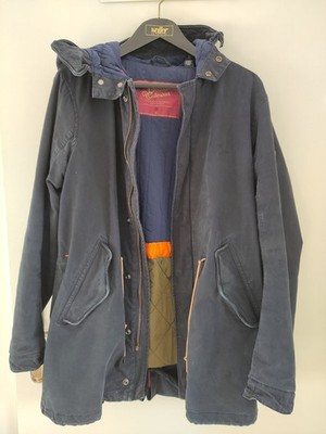 Dunkelblauer Parka für Herren von Scotch & Soda in M