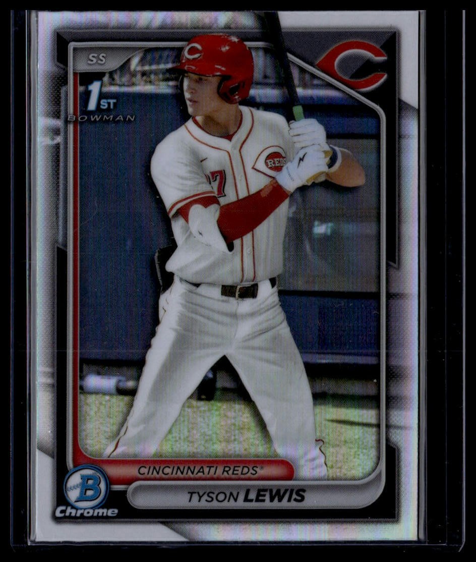 Tyson Lewis 2024 Bowman Draft Chrome 1st Refractor