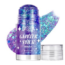 Mermaid Body Glitter Stick, Sparkly Hair Face Glitter Makeup For Women Rave