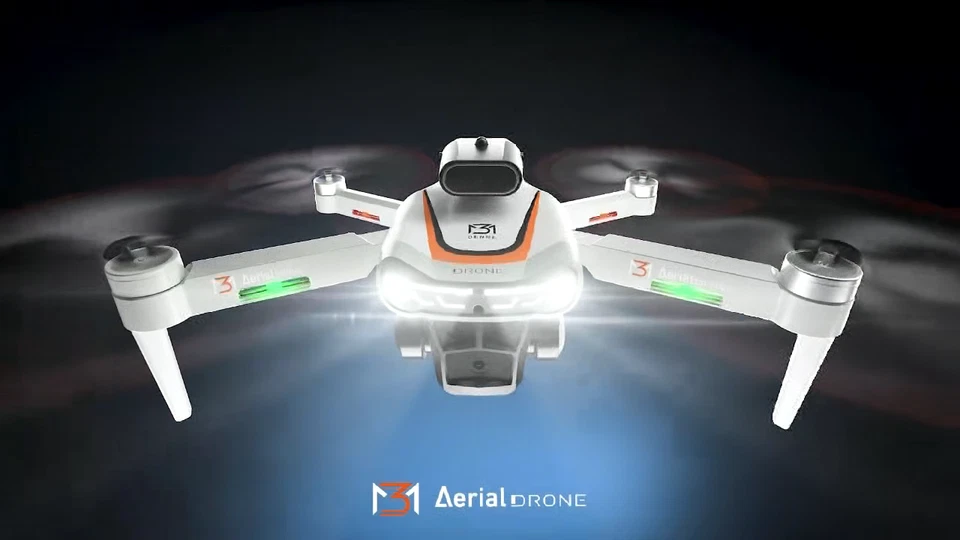 M3 5G HD Drone 4.3/2.4" Screen Dual Battery Long Range Obstacle Avoidance FPV - Image 2 of 4